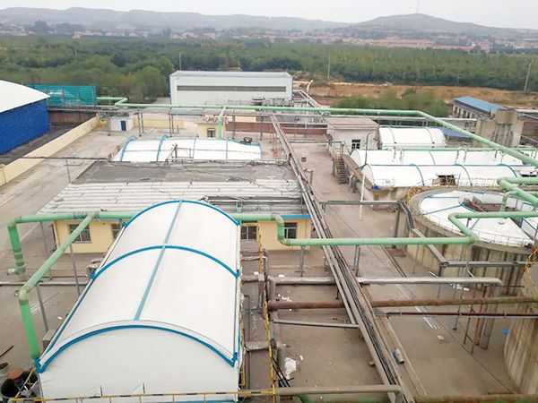 山西晉豐集團聞喜分公司污水池加蓋